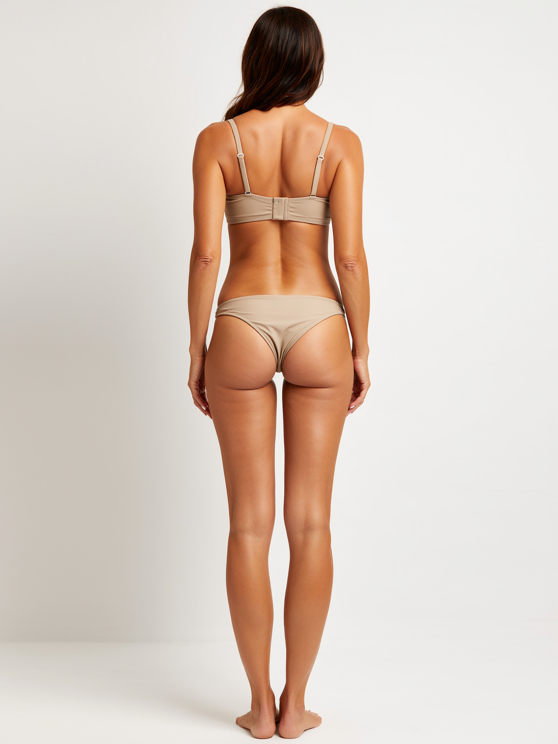 Mapa corporal feminino - Costas